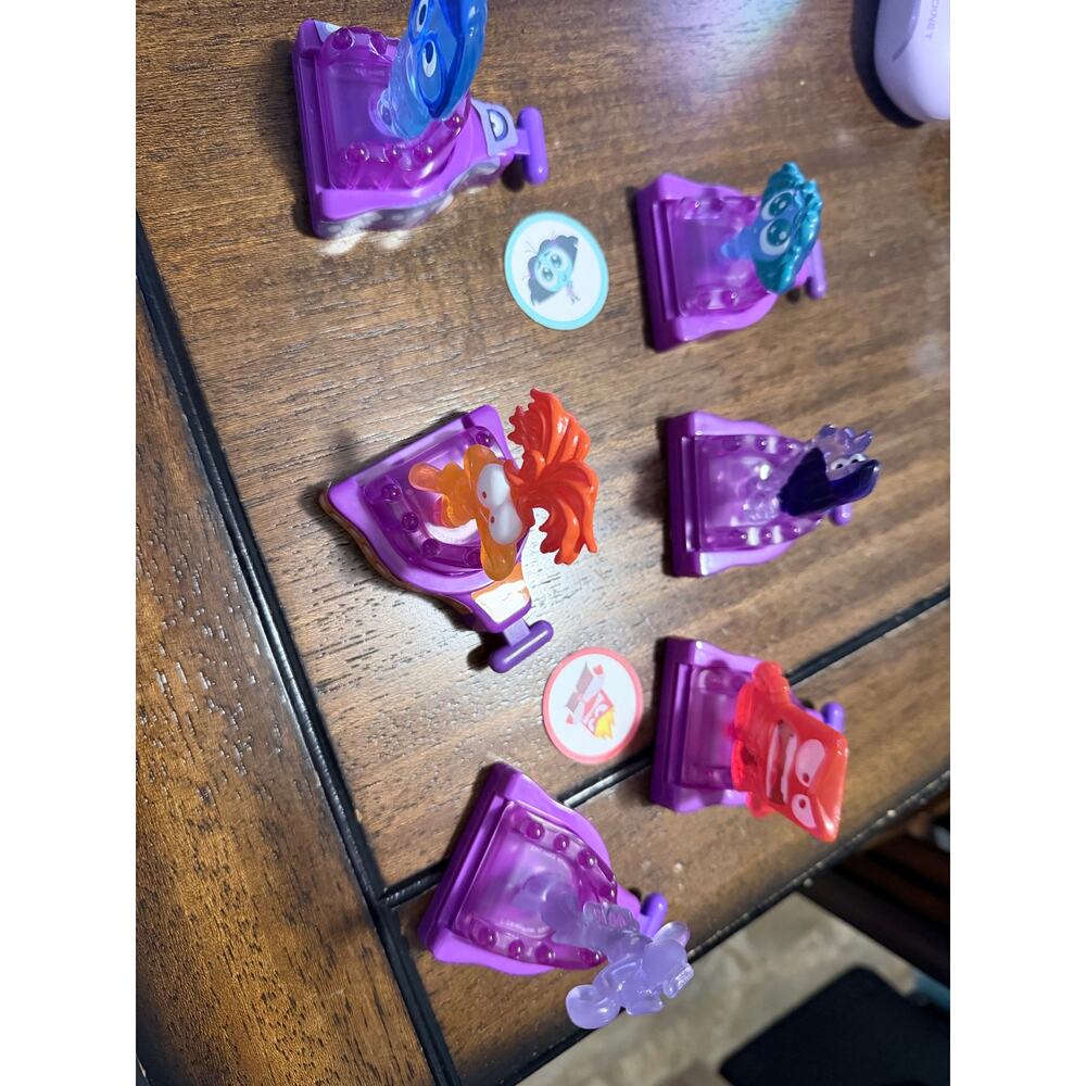 McDonalds INSIDE OUT 2 Toys 6 Figures